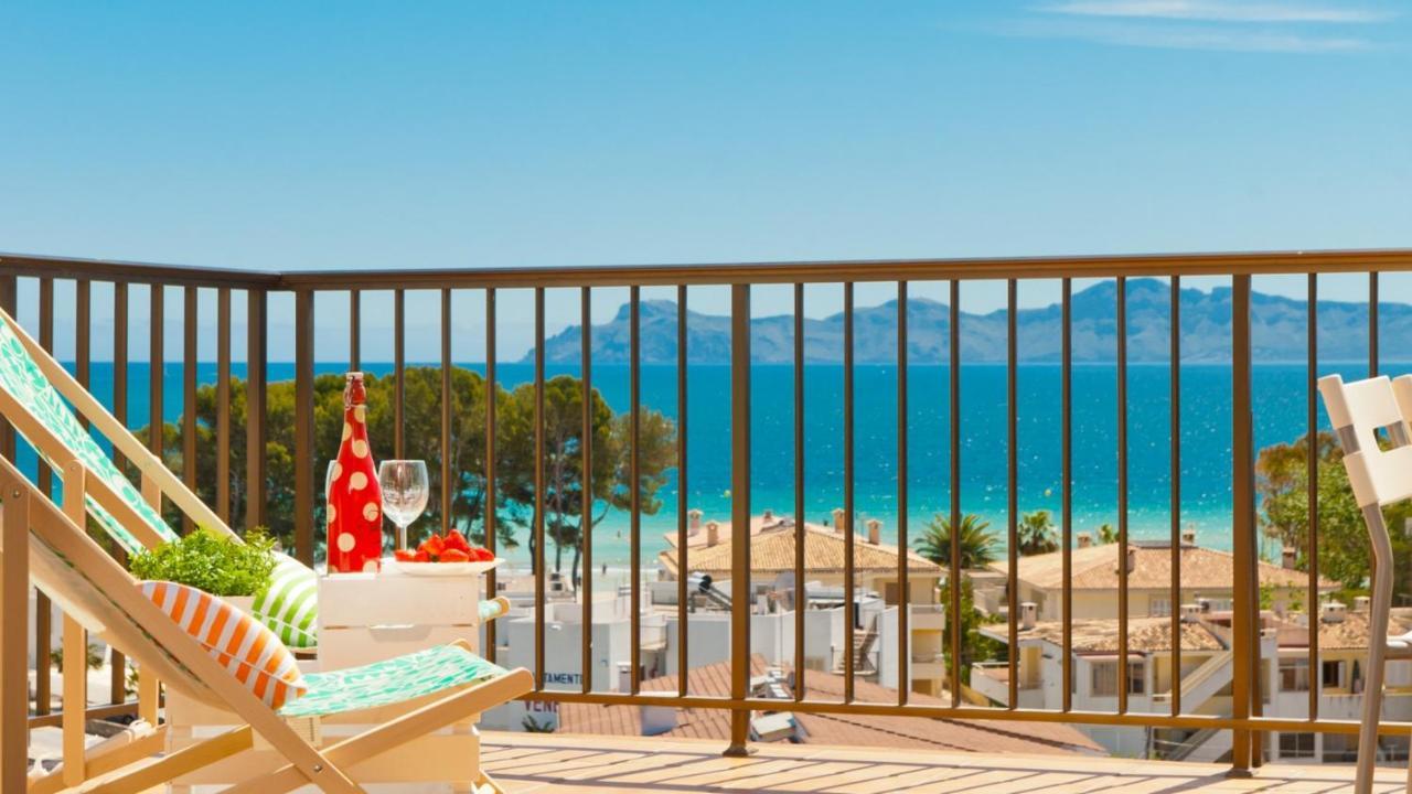 Apartment The Shell Ii, Beach Views And Pool Alcudia  Exterior photo